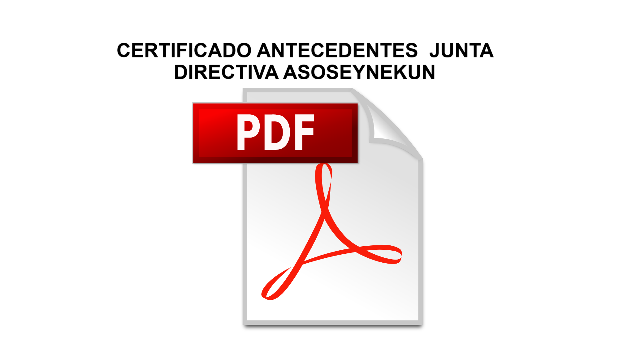 Antecedente junta directiva Antecedente junta directiva