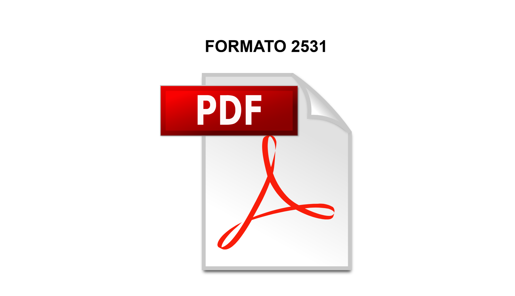 Formato 2531 Formato 2531