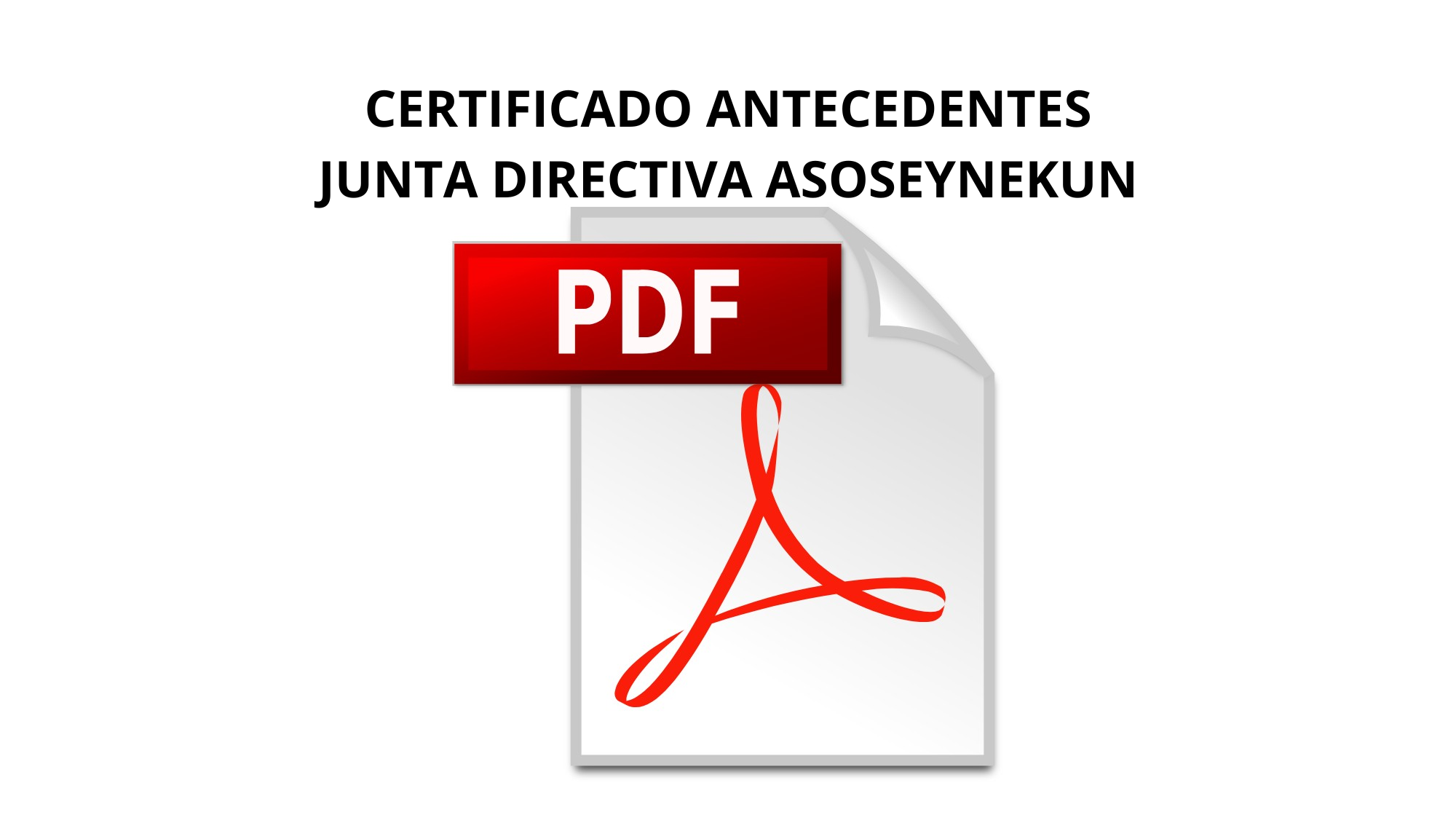 Certificado antecendetes junta directiva